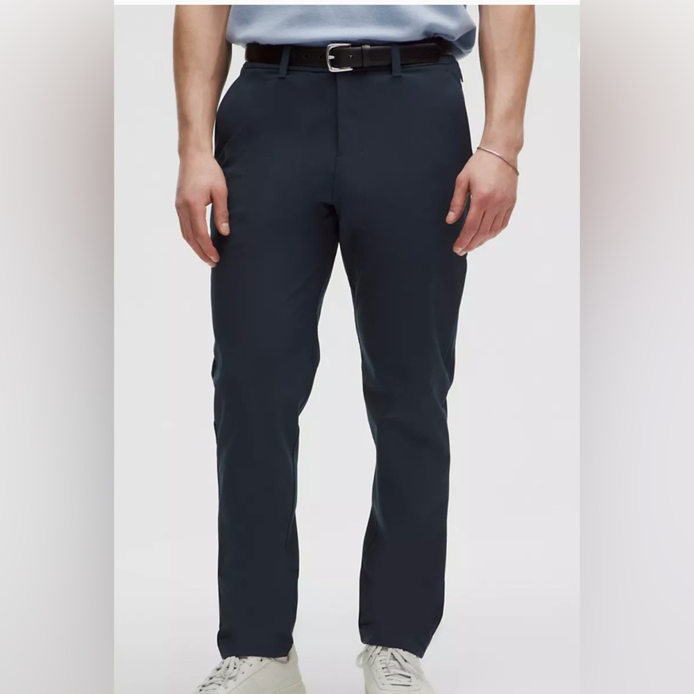 Lululemon ABC Classic-Fit Trouser Pants Navy